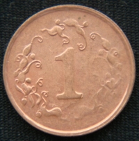 1 цент 1995 год Зимбабве