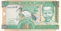 10 даласи 2001 год Гамбия