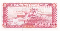 5 даласи 1987 год  Гамбия