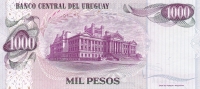 1000 песо 1974 года  Уругвай