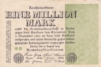 1 миллион марок 1923 год