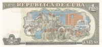 1 песо 1995 год Куба
