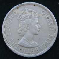 50 центов Британские Карибские территории 1965 год
