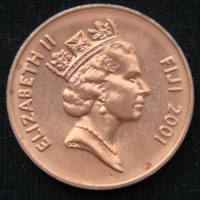 2 цента 2001 год Фиджи