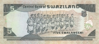 5 эмалангени 1992-94 год Свазиленд: