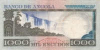 1000 эскудо 1973 год Ангола