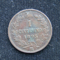 1 чентезимо 1895 год Италия