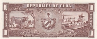 10 Песо 1960 год Куба