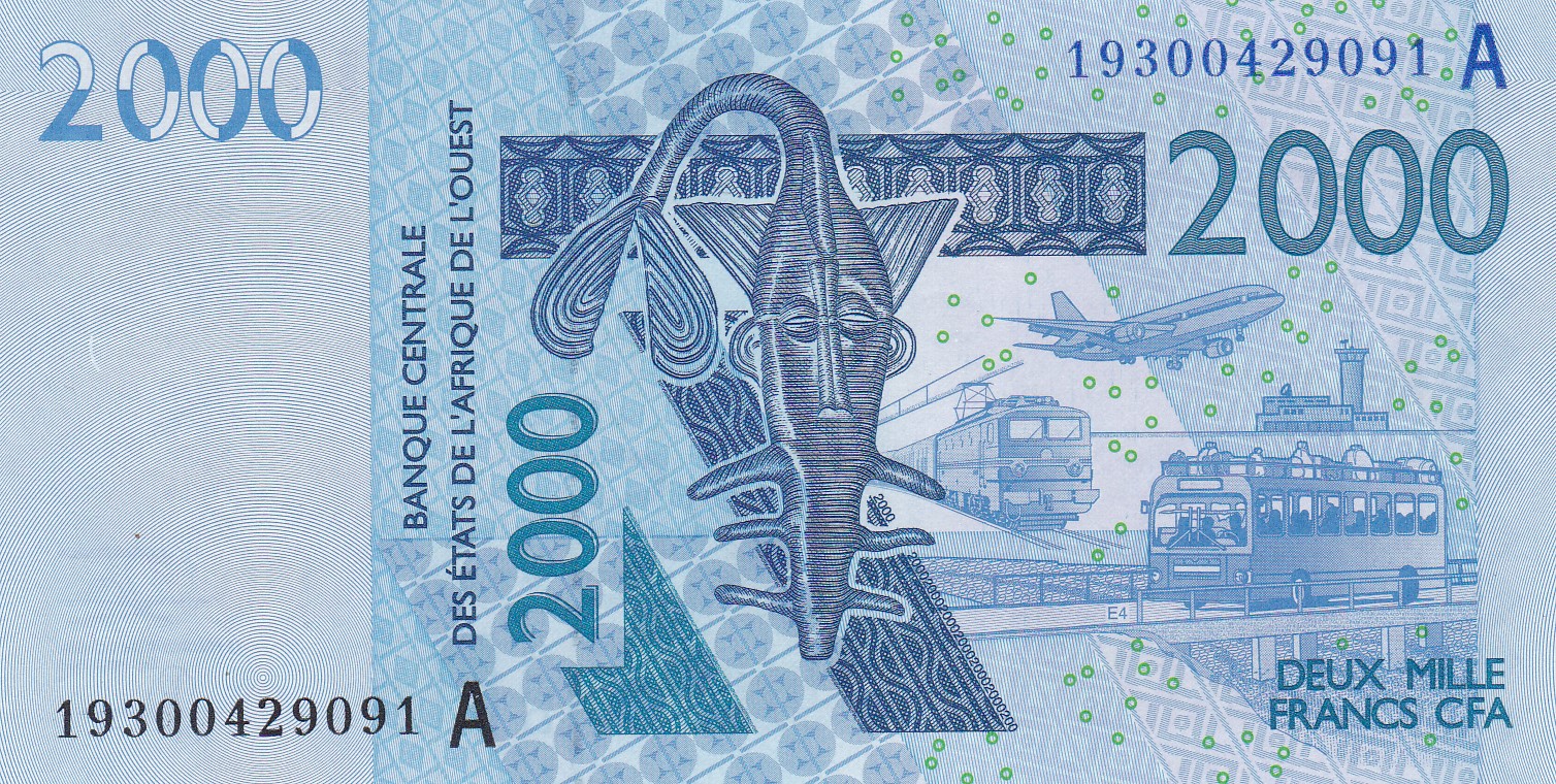 Купюры 2000 года. Сенегал банкноты Франк КФА. Западноафриканский Франк КФА. Банкнота 2000.