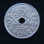 5 крон 2008 год