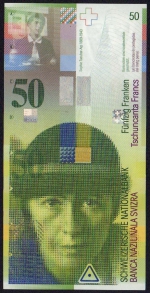 50 франков 2010 год Швейцария