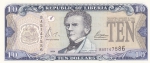 10 долларов 2004 год Либерия