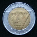 500 лир 1996 год Сан-Марино