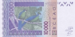 10000 франков 2003 год Сенегал