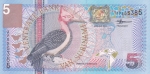 5 гульденов 2000 года Суринам