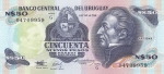 50 новых песо 1989 год Уругвай