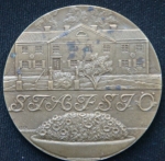 Медаль. Охотничий отель "Золотой олень" 1972 год