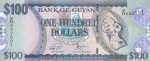 100 долларов 2005 года   Гайана