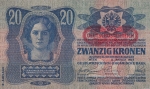 20 крон 1913  (1919) год Австро-Венгрия