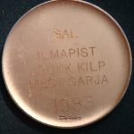 Медаль   Финляндия 1983 год