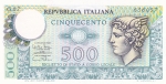 500 лир 1974 год Италия