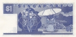 1 доллар 1987 год Сингапур