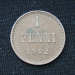 1 пенни 1902 год