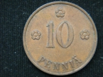 10 пенни 1938 года