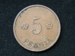 5 пенни 1932 год