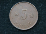 5 пенни 1919 год