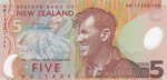 5 долларов 1999-2014 год Новая Зеландия