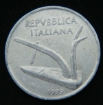 10 лир 1979 год Италия