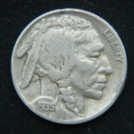 5 центов 1935 год США Buffalo Nickel