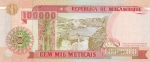100000 метикалов 1993 год