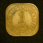 1 цент 1961 год Малайя и Британское Борнео