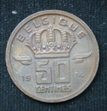 50 сантимов 1974 год