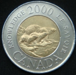 2 доллара 2000 год Канада Путь к знанию