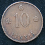 10 пенни 1936 год