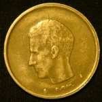 20 франков 1980 год Бельгия