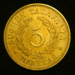 5 марок 1937 год
