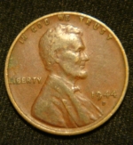 1 цент 1944 год D