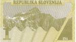 1 толар 1990 год Словения