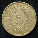 5 марок 1937 год