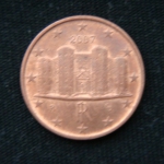 1 евроцент 2007 год