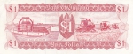 1 доллар 1966 года  Гайана