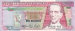 10 кетсалей 1990 год Гватемала