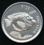 5 центов 2014 год Фиджи
