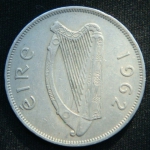 1\2 кроны 1962 год Ирландия