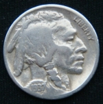 5 центов 1937 год США Buffalo Nickel