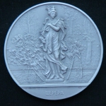 Медаль  Скульптура Летнего сада. Церера